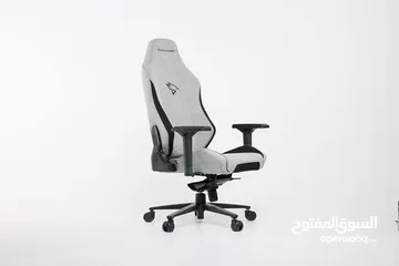  9 كرسي جيمنغ مريح لساعات اللعب الطويلة لون ابيض Dragon War Gaming Chair GC-023  السعر شامل التوصيل