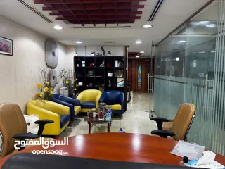  6 office furniture for sale in Dubai deira 8desks with chairs