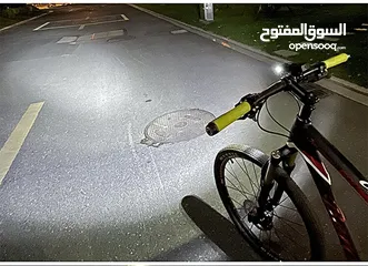  3 ضوء بسكليت امامي قابل للشحن usb rechargeable bicycle headlight
