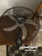  7 مروحتين حائط super deluxe + home electric عدد 2 بحالة ممتازة