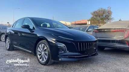  2 ‏HONGQI E-QM5 EV 2022 Full electric هونشي E-QM5 كهربائية بالكامل