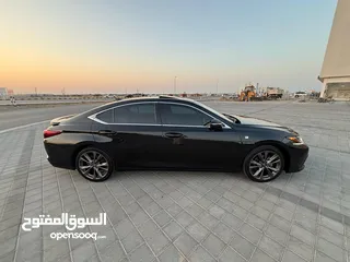  8 لكزس ES350 F SPORT  2020 بحاله وكاله