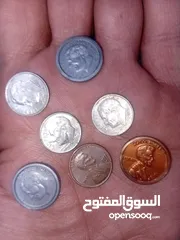  1 عملات  امريكيه عمله 1سنت من البرونز 1977 للجادين تدخل في مزادات 870الف دولار