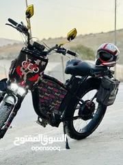  1 دراجه كهربائية بمحرك 3000 Turbo تيربو