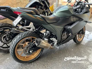  4 سوزوكي جكسر 250 بحاله جيده لا تحتاج إلي اي صيانه