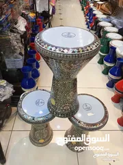  4 طبلة سنباطي صدف كامل جوهرة الفن