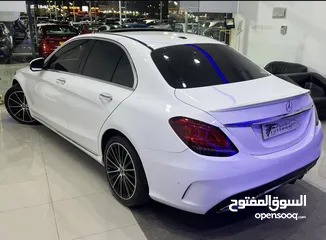  2 مرسيدس c300 قمه ف نظافه بحادث خلفي بسيط جدا