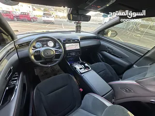  13 هونداي توسان N-Line    2023/ فل الفل بدون فتحة سقف بانوراما  فل مسكر