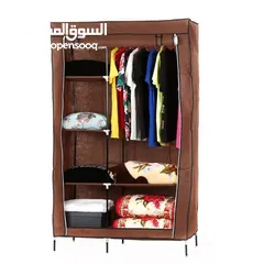  3 دولاب قماش متكامل – رفوف وعلاقات للملابس خزانة عصرية تجمع بين العملية والأناقة – مثالية