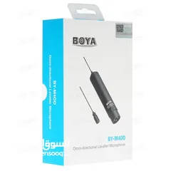  4 ميكرفون   Omni-directional Lavalier Microphone Mic for Sony Panasonic Camcorder