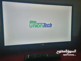  1 Télévision led uniontech 24" numérique intégré