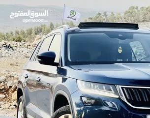  2 سكودا كودياك 2017للبيع موجود بالخليل مفلل اضافات