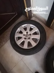  5 جنط كامري اصلي مقاس 16 للبيع بحال ممتازه