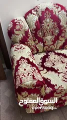  3 طقم كنب 7مقاعد مستعمل للبيع /اربد