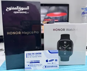  2 Honor Magic 6 Pro 5G 512 GB +12GB RAM Global New Sealed with Honor Watch 4 !