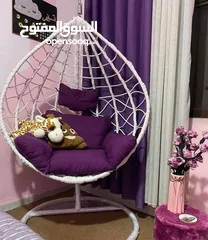  5 مراجيح ثلاثية ورباعيه وثنائيه  واطقم رتان  وكرسي هزاز وكل مستلزمات الحدائق والمزارع والمنازل