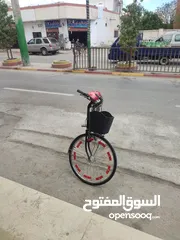  1 بسكليت جنط 27 لون أسود غيارات للبيع
