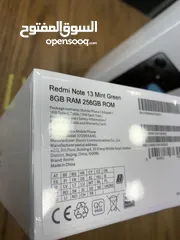  4 Redmi Note 13 (256 GB / 8 RAM) شاومي ريدمي نوت 13 2024