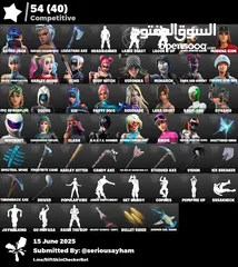  8 حساب فورتنايت 500+ سكن اكس كريتوس ملغم سكنات عرق آخر قيم ملعوب عليه قبل اكثر من 75 يوم ضمان مدى