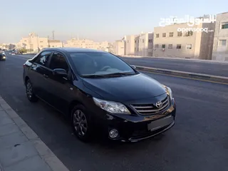  12 تويوتا كورولا 2013فحص كامل لون اسود