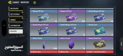  10 3 Mythics  14 Legendaries  5K AED Invested  Legendary Rank Achieved (Negotiable).