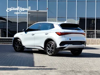  9 تم وصول BYD YUAN PLUS البطارية الكبيرة فحص كامل لون سلفر مميز بي واي دي يوان بلس عداد قليل