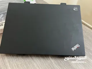  3 Lenovo CORE i7 Think pad   الجيل السابع T470 يحتوي على بطاريتين جهاز معدن بحالة الوكاله