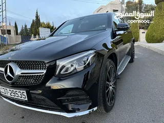  4 مرسيدس Glc 350e coupe 2019 وارد الشركة غرغور في حالة الوكالة وكفالة البطارية من الشركة لحد الآن