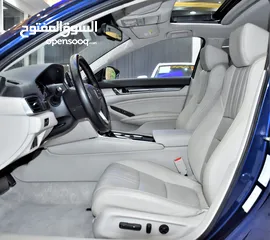  11 Honda Accord ( 2019 Model ) in Blue Color GCC Specs