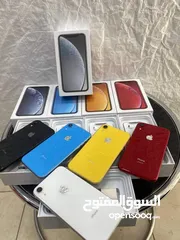  10 متوفر ايفونات XR الاصلي جيجا 64 و 128 بطاريات مشكل هدية كفر ولزقة وشاحن الاصلي متوفر توصيل