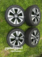  1 جنط نيسان ليف  17