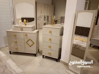  4 "نصمم لأجلك أثاثًا يجمع بين الأناقة والراحة غرفة نوم لاتيه  18+ملحق بسعر خراااافي