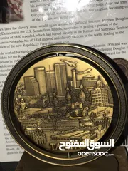  2 ميدالية تذكارية امريكية وميداليات اخرى