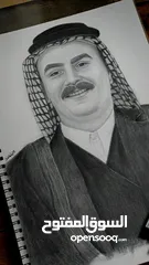  3 دز صورتك وأرسمك بالفحم أو الرصاص مع أيطار أسود وأبيض  مع تغليف مجاني حجم A4 ب10 الف  حجم A3 ب17 الف