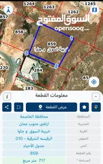  1 جاوا - رفيسة شرقية - 717 متر - واجهة 30م تقريباً