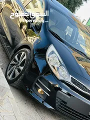  22 كيا ريو 2016 فل مع فتحه مميزه لون اسود نادر ومميز بالنضافه