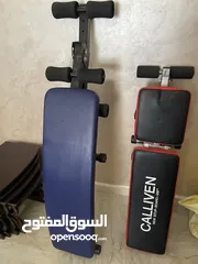  1 بنش معدة مائل وبنش متحرك