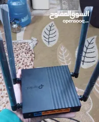  4 راوتر TP_Link AC 1200 مع سلك ايثرنت كات 7 الجديد يرفع السرعه إلى 1000 ميجا