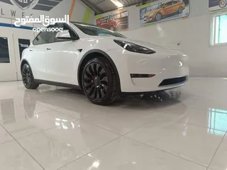  6 Tesla Y 2022 Dual motor برفورمانس