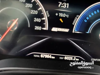  20 BMW 530e 2019 M sport package  Bought from dealership abo Khader 1 owner  Fully loaded 7 Jayed