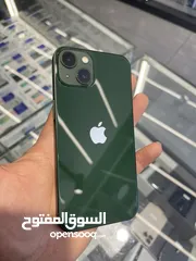  1 Ip 13 128gb used 85%  ايفون مستخدم بحالة الوكالة لون اخضر مميز بطاريه 85٪؜ اصلي مش مغير ولا مرفوع