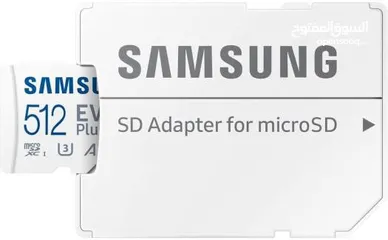  4 SD Samsung 512GB Evo Plus MicroSDXC مومري