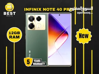  1 النسخة الجديدة نوت 40 برو // infinix note 40 pro 24G Ram