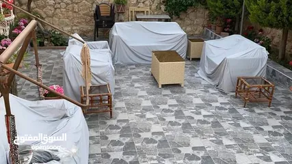  19 كفرات وتر بروف لحماية الرتان والمراجيح والكراسي وعش البلبل والجلسات الخارجية والباربيكيو