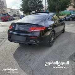  9 مرسيدس C180 كوبيه بحالة الوكالة AMG كت اصلي وارد غرغور