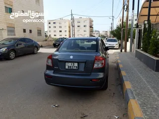  4 سوزوكي SX4 موديل 2009 سعة المحرك2000 فحص كامل  قابله للبدل بسياره اكبر