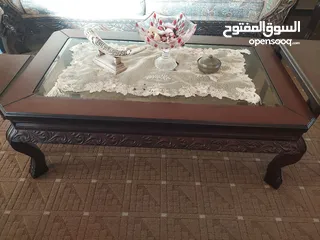  7 طقم كنب خشب زان للبيع