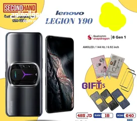  1 هاتف Lenovo legion y90 للبيع بحالة الوكالة استخدام خفيف جدا
