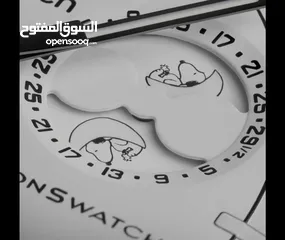  2 Omega Moonswatch snoopy سواتش أوميقا جديدة مع كامل المرفقات