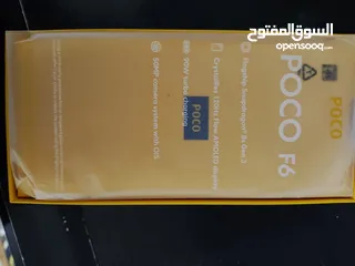  6 بيع جهاز معرف لا يعرف poco f6